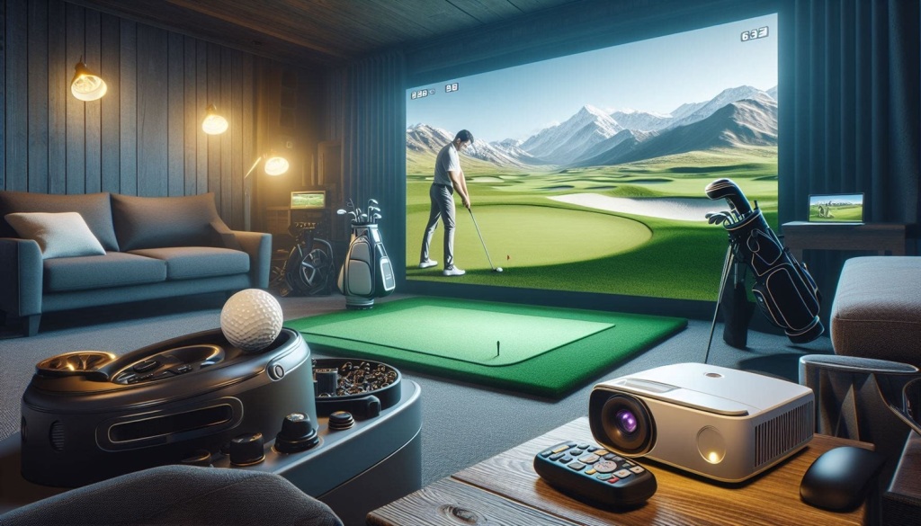 Guide to Choosing the Right Projector for Your Golf Simulator Setup